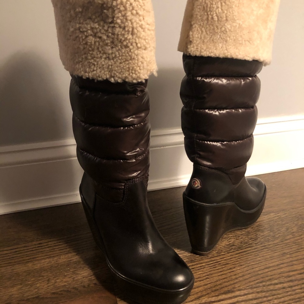Moncler Wedge Boots l